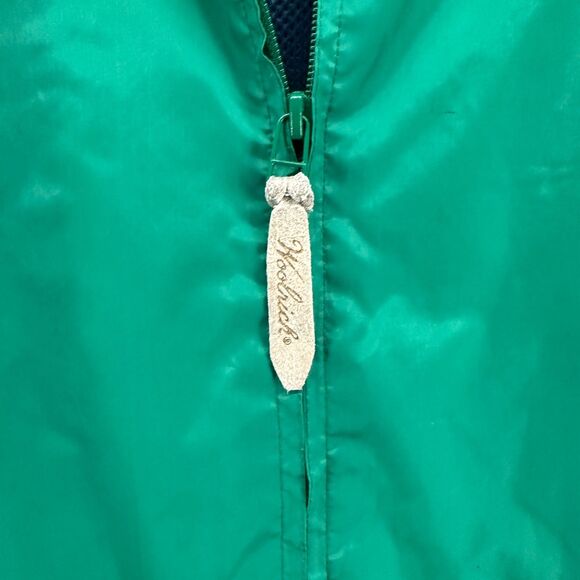 Woolrich Jacket Womens L Green Full Zip Long Rain Coat Hoodie Outdoor Hiking - Picture 3 of 10